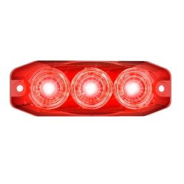 LED Autolamps 11FM 12/24V Low-Profile Rear Fog Lamp PN: 11FM